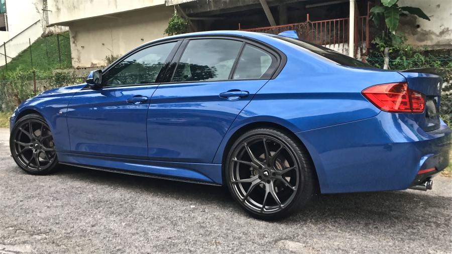  BMW 328i Sedan by Autofuture Design on Vorsteiner Wheels (V-FF 103) 2017 года  (фото 15 из 42)
